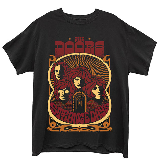 The Doors Unisex T-Shirt: Strange Days Vintage Poster T-Shirt