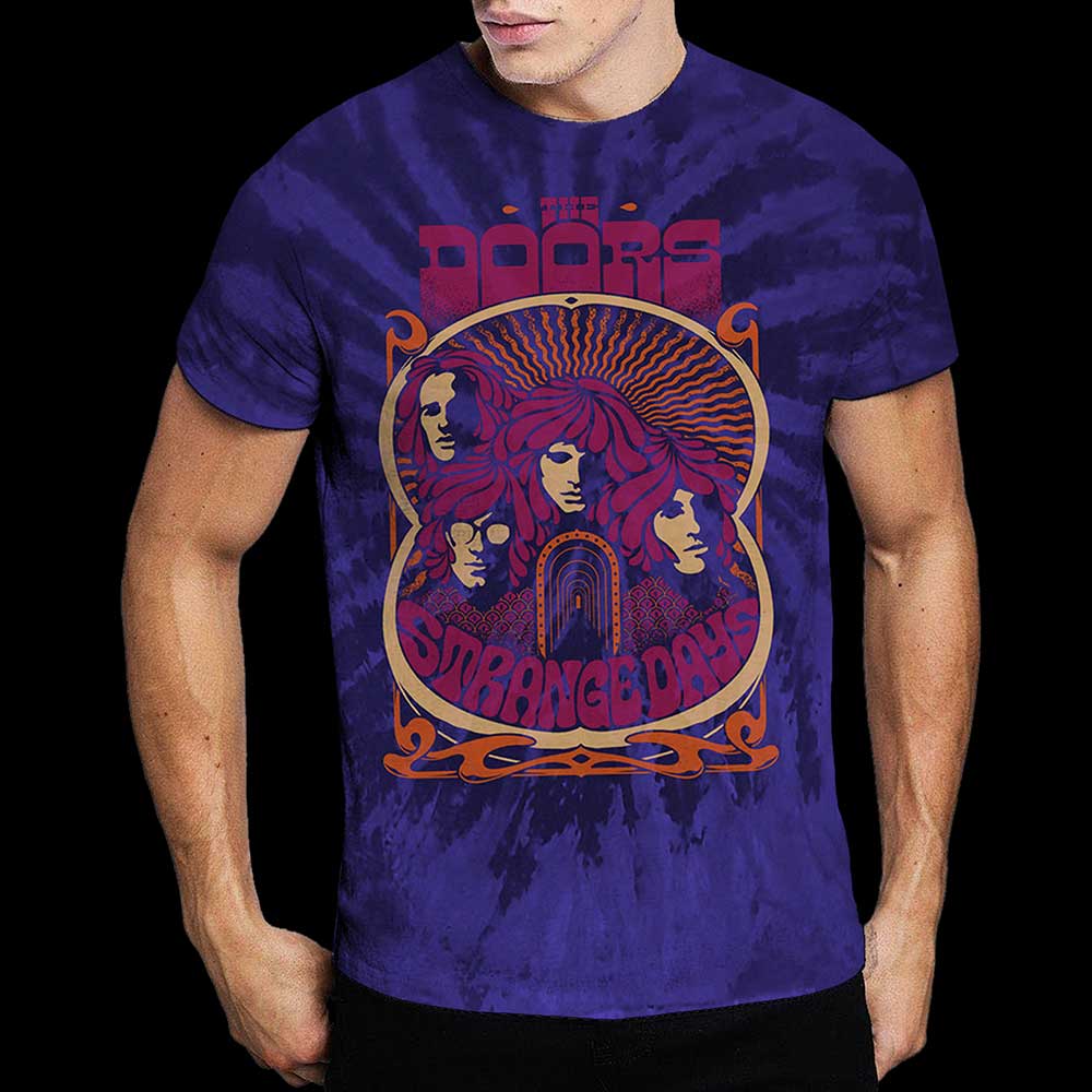 The Doors Unisex T-Shirt: Strange Days (Wash Collection) T-Shirt