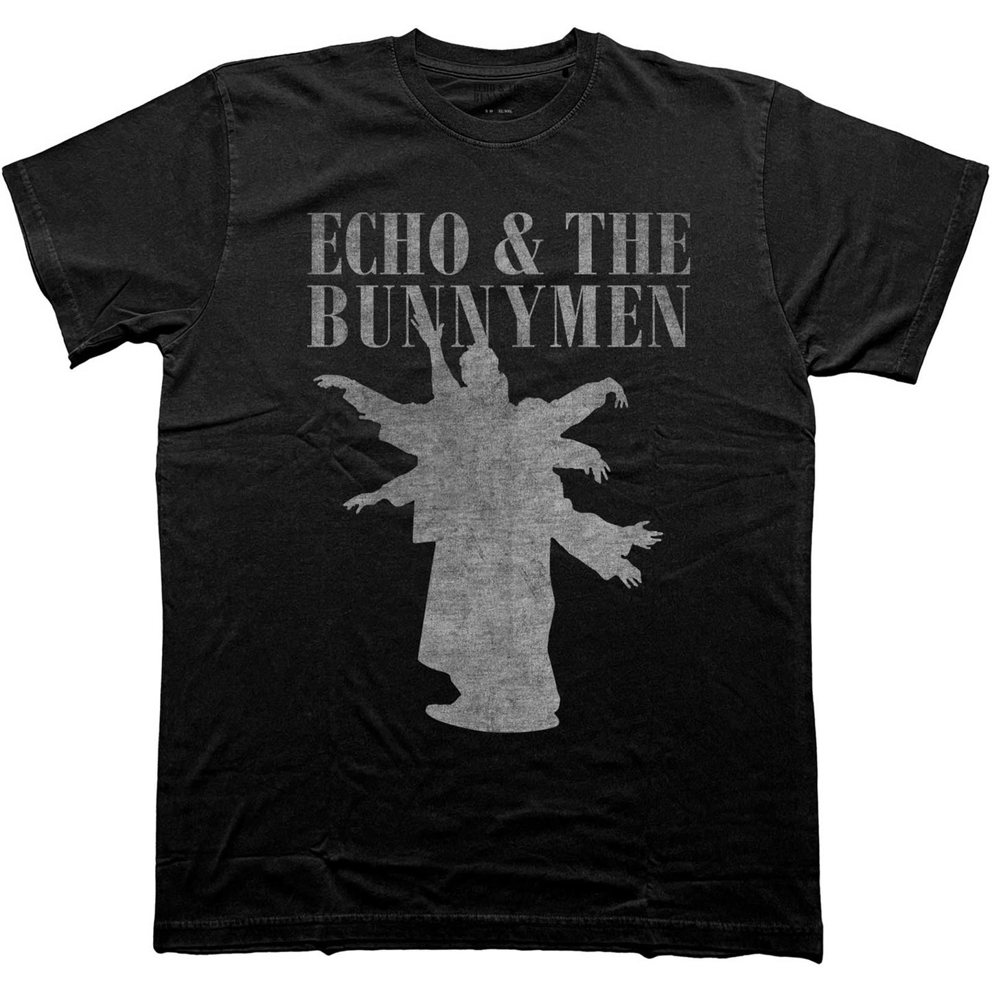 Een foto van een T-Shirt van Echo & The Bunnymen.