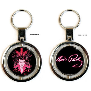 Elvis Presley Keychain: Let's Face It (Spinner) Sleutelhanger