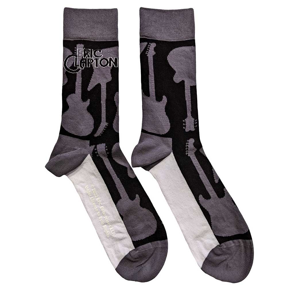 Eric Clapton Unisex Ankle Socks: Guitars (UK Size 7 - 11) Enkelsokken