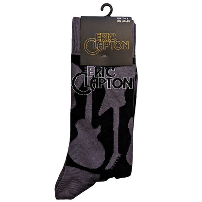 Eric Clapton Unisex Ankle Socks: Guitars (UK Size 7 - 11) Enkelsokken