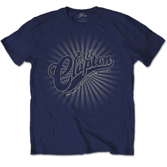 Eric Clapton Unisex T-Shirt: Logo Rays T-Shirt