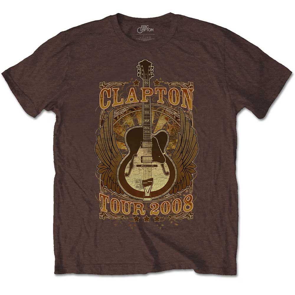 Eric Clapton Unisex T-Shirt: Tour 2008 T-Shirt