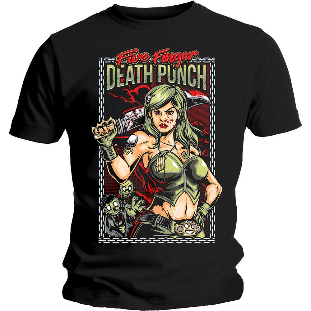 Five Finger Death Punch Unisex T-Shirt: Assassin T-Shirt