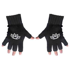 Five Finger Death Punch Unisex Fingerless Gloves: Logo Vingerloze handschoenen
