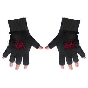 Death Unisex Fingerless Gloves: Logo Vingerloze handschoenen