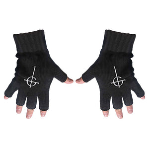 Ghost Unisex Fingerless Gloves: Ghost Cross Vingerloze handschoenen
