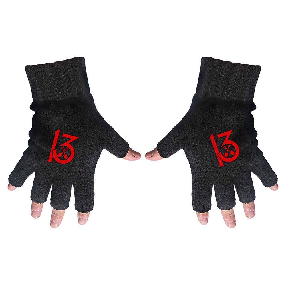 Wednesday 13 Unisex Fingerless Gloves: 13 Vingerloze handschoenen