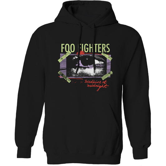 Foo Fighters Unisex Pullover Hoodie: Medicine At Midnight Taped Trui met capuchon