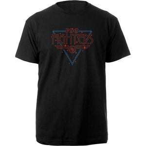 Foo Fighters Unisex T-Shirt: Black Disco Outline T-Shirt