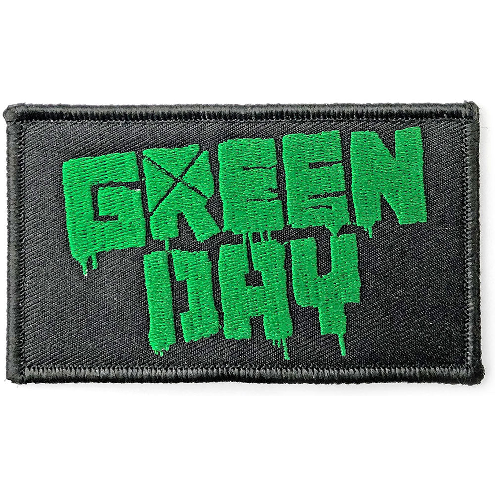 Green Day Standard Patch: Logo Standaard patch