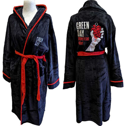 Green Day Unisex Bathrobe: American Idiot (Small - Medium) Bathrobe