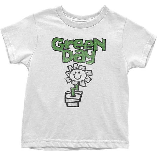 Green Day Kids Toddler T-Shirt: Flower Pot Toddler T-Shirt