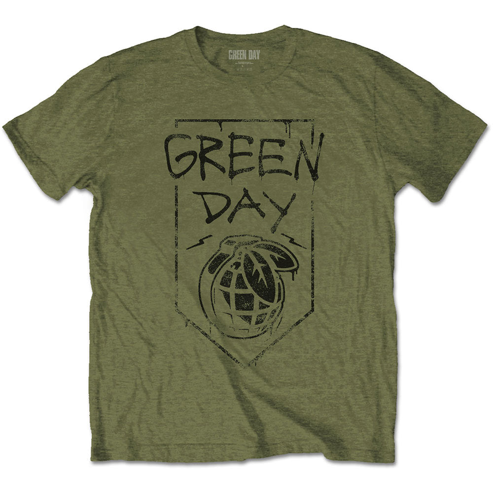 Green Day Unisex T-Shirt: Organic Grenade T-Shirt