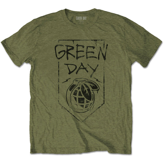 Green Day Unisex T-Shirt: Organic Grenade T-Shirt