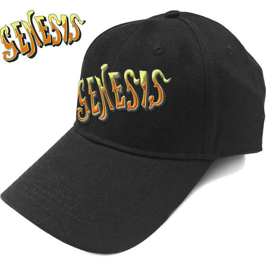 Genesis Unisex Baseball Cap: Orange Classic Logo Baseballpet