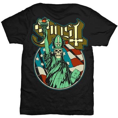 Ghost Unisex T-Shirt: Statue of Liberty T-Shirt