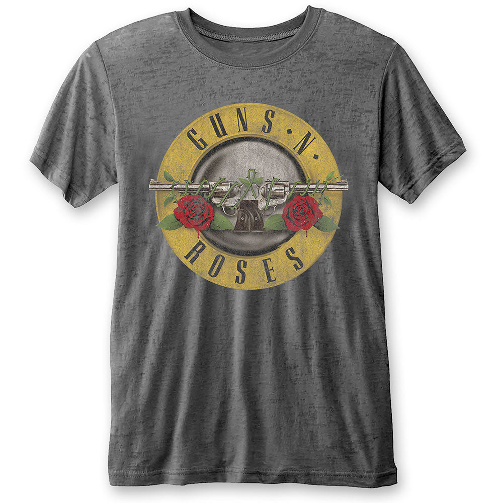 Guns N' Roses Unisex T-Shirt: Classic Logo (Burnout) T-Shirt