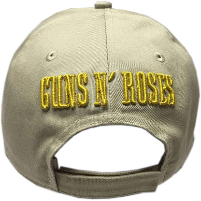 Guns N' Roses Unisex Baseball Cap: Circle Logo (Sand) Baseballpet