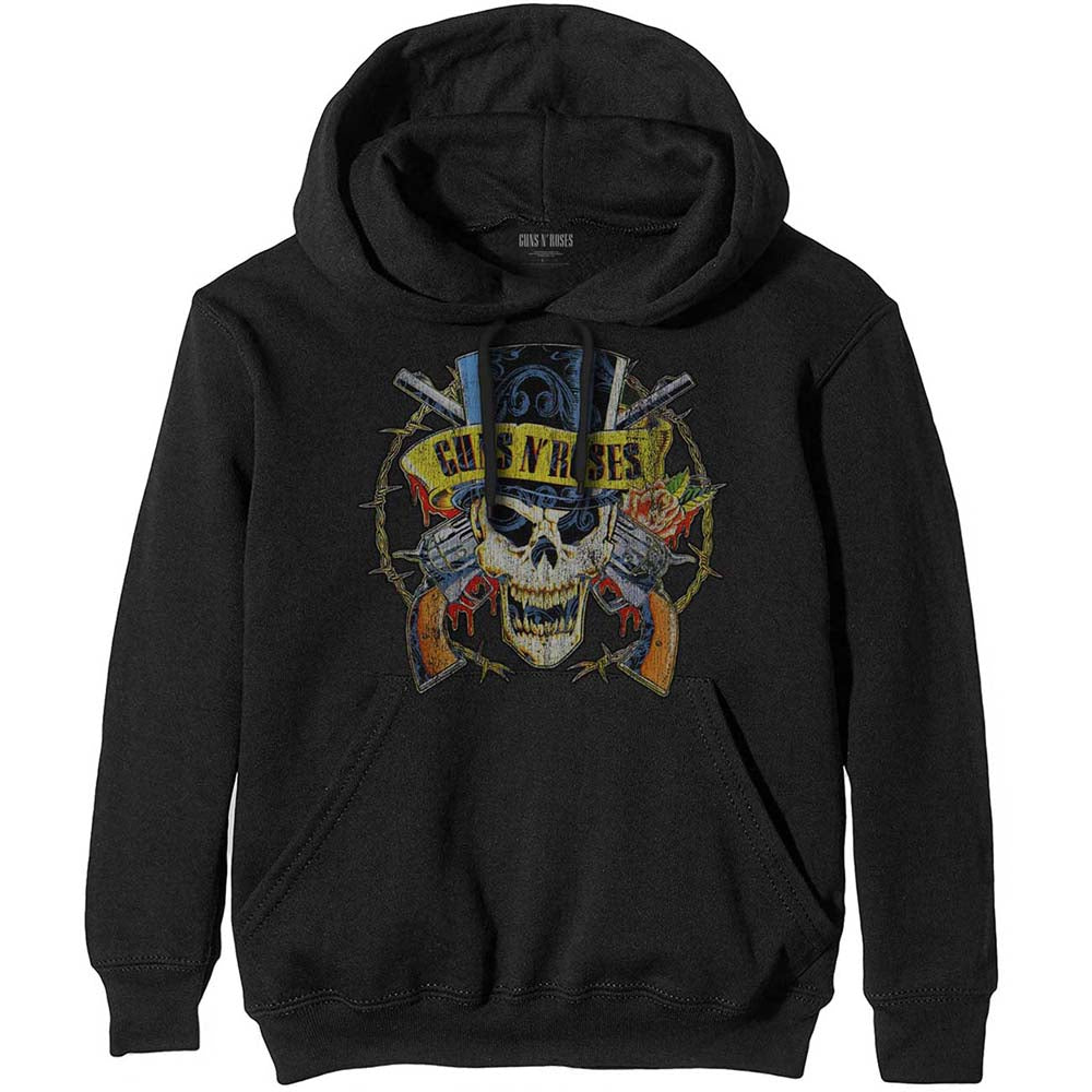 Guns N' Roses Unisex Pullover Hoodie: Top Hat Trui met capuchon