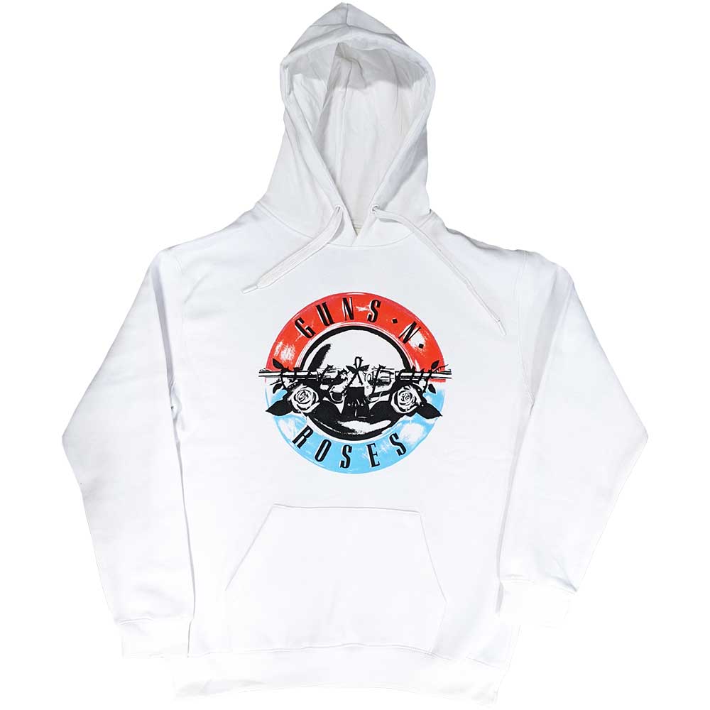 Guns N' Roses Unisex Pullover Hoodie: Motorcross Logo Trui met capuchon