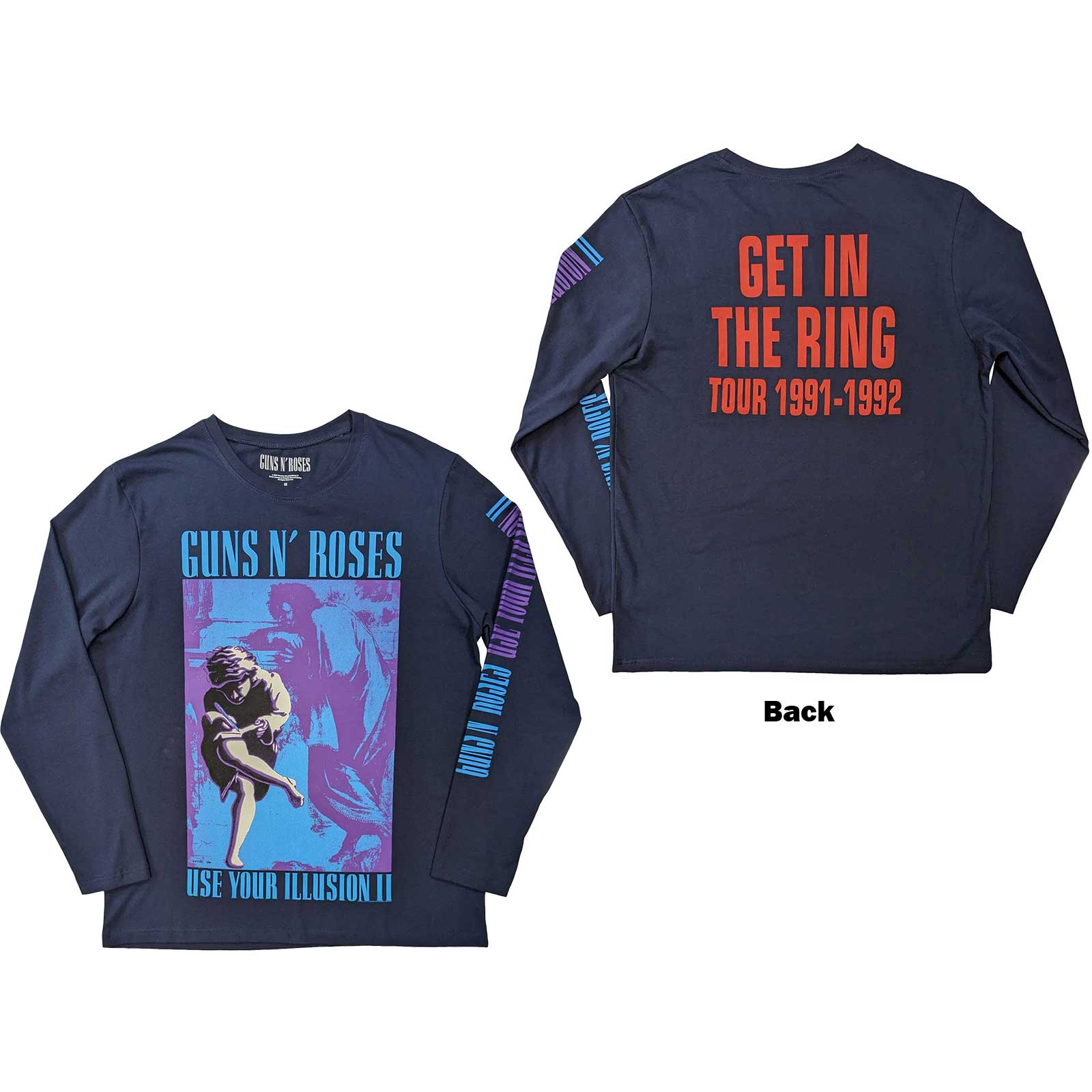 Een foto van een Long Sleeve T-Shirt van Guns N' Roses.