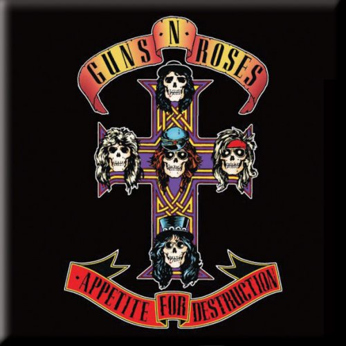 Guns N' Roses Fridge Magnet: Appetite Koelkastmagneet