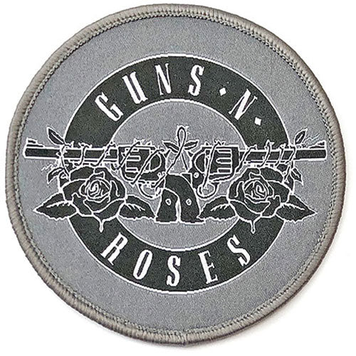 Guns N' Roses Standard Patch: White Circle Logo Standaard patch