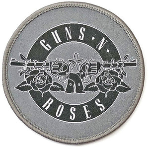Guns N' Roses Standard Patch: White Circle Logo Standaard patch