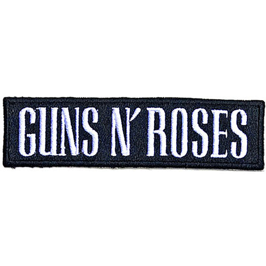 Guns N' Roses Standard Patch: Text Logo Standaard patch