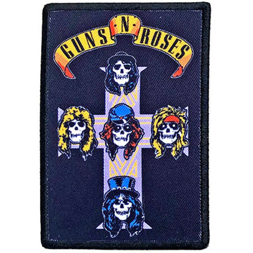 Guns N' Roses Standard Patch: Nightrain Cross Standaard patch