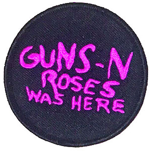 Guns N' Roses Standard Patch: Was Here Standaard patch