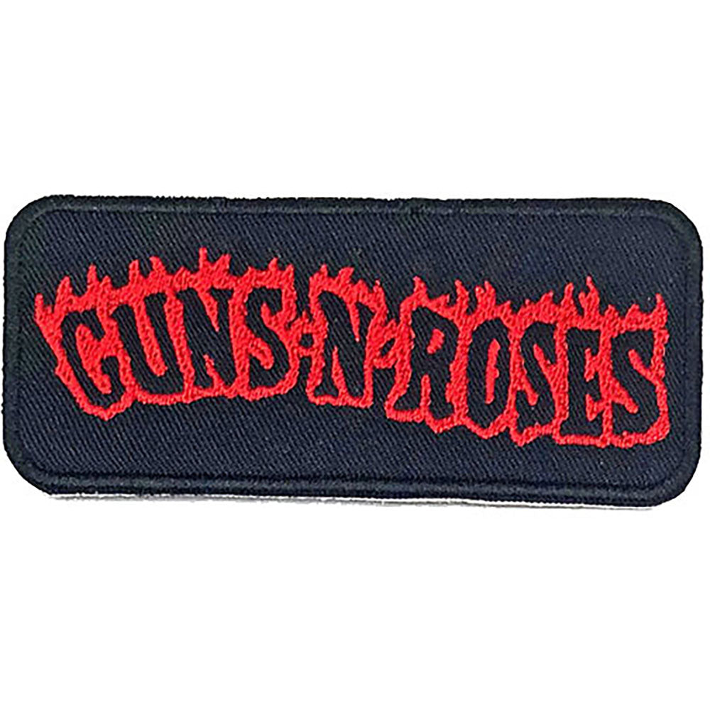 Guns N' Roses Standard Patch: Flames Standaard patch