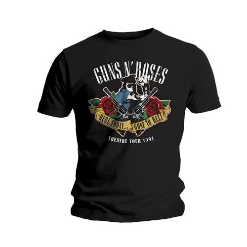 Guns N' Roses Unisex T-Shirt: Here Today & Gone To Hell T-Shirt