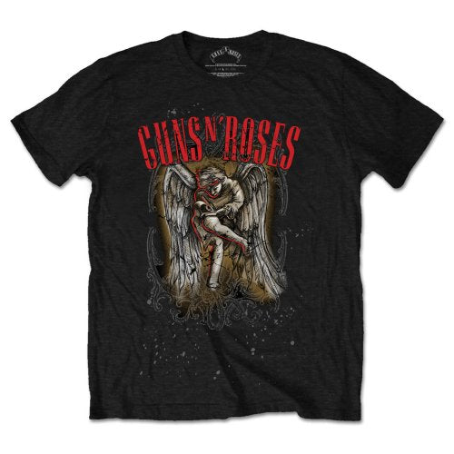 Guns N' Roses Unisex T-Shirt: Sketched Cherub T-Shirt