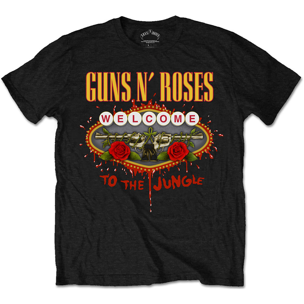 Guns N' Roses Unisex T-Shirt: Welcome to the Jungle T-Shirt