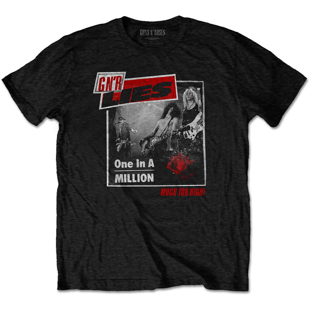 Guns N' Roses Unisex T-Shirt: One in a Million T-Shirt