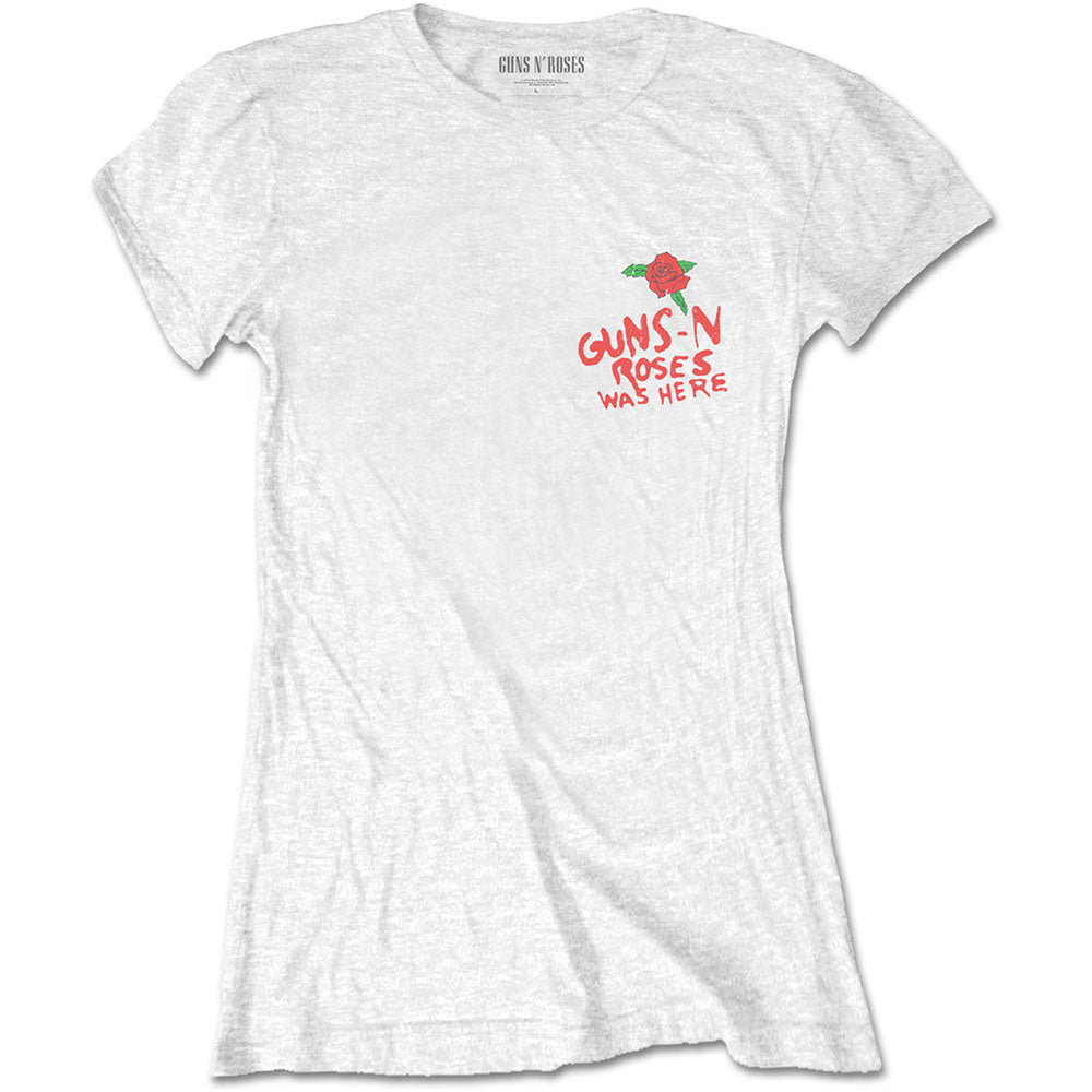 Guns N' Roses Ladies T-Shirt: Lies, Lies, Lies (Back Print) T-Shirt