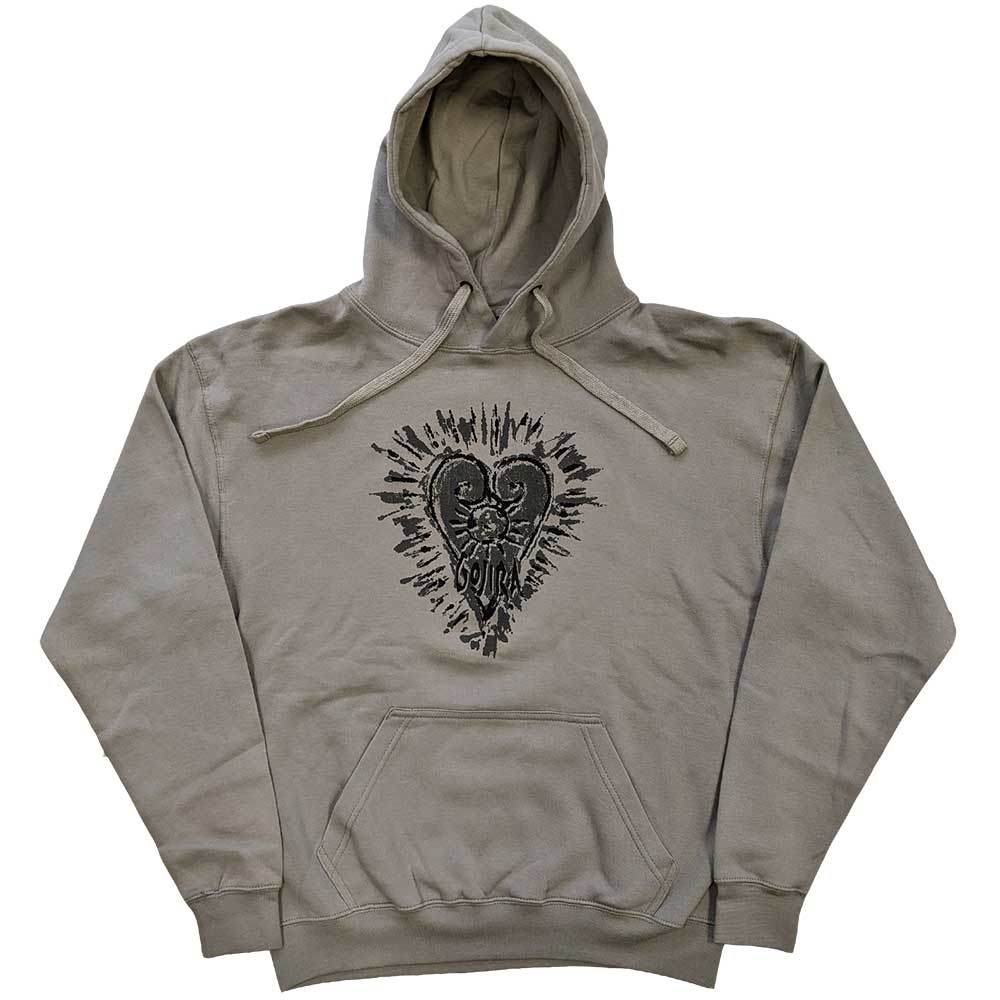 Gojira Unisex Pullover Hoodie: Fortitude Heart Trui met capuchon