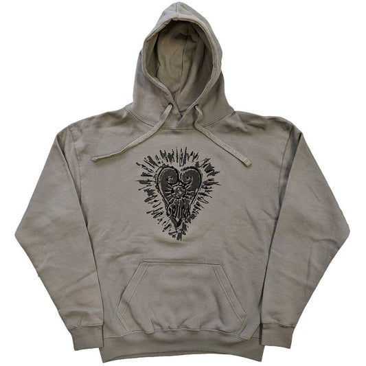 Gojira Unisex Pullover Hoodie: Fortitude Heart Trui met capuchon