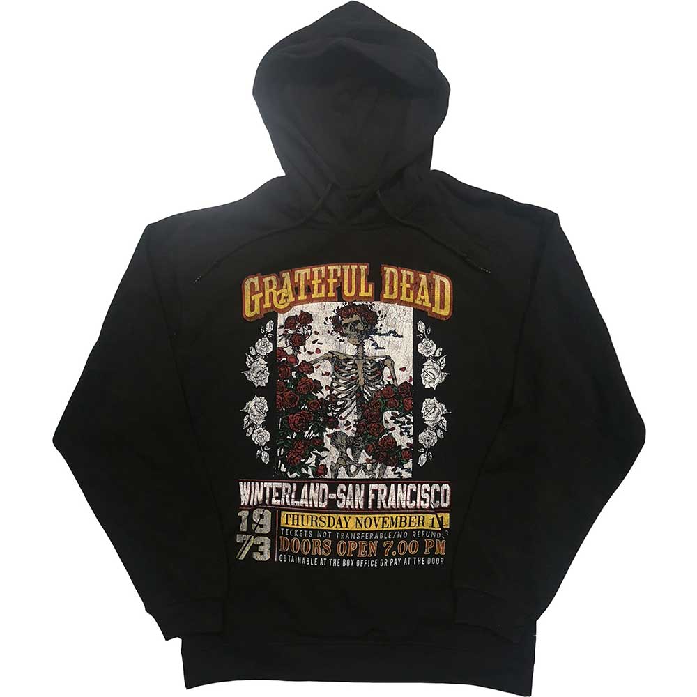 Grateful Dead Unisex Pullover Hoodie: San Francisco (Eco-Friendly) Trui met capuchon