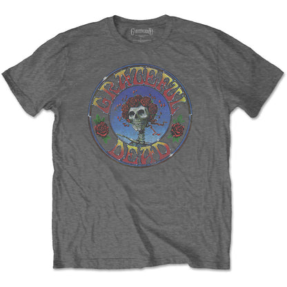 Grateful Dead Unisex T-Shirt: Bertha Circle Vintage Wash T-Shirt