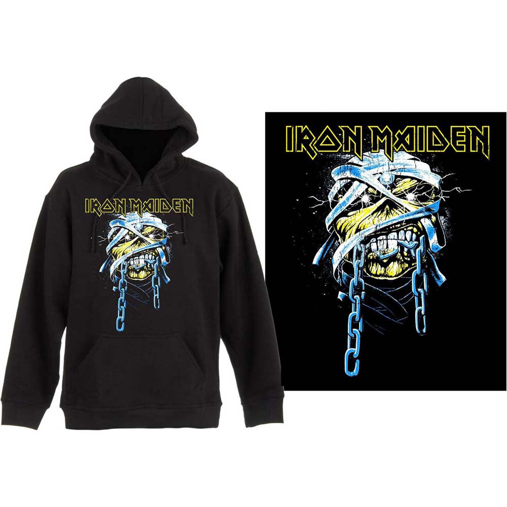 Iron Maiden Unisex Pullover Hoodie: Powerslave Trui met capuchon