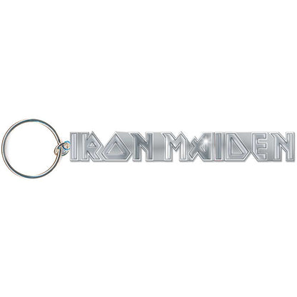 Iron Maiden Keychain: Logo with no tails. (Die-cast Relief) Sleutelhanger