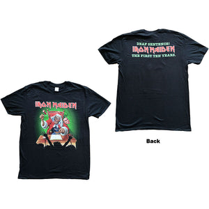 Iron Maiden Unisex T-Shirt: Deaf Sentence (Back Print) T-Shirt