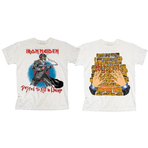 Iron Maiden Unisex T-Shirt: Chicago Mutants (Back Print) T-Shirt