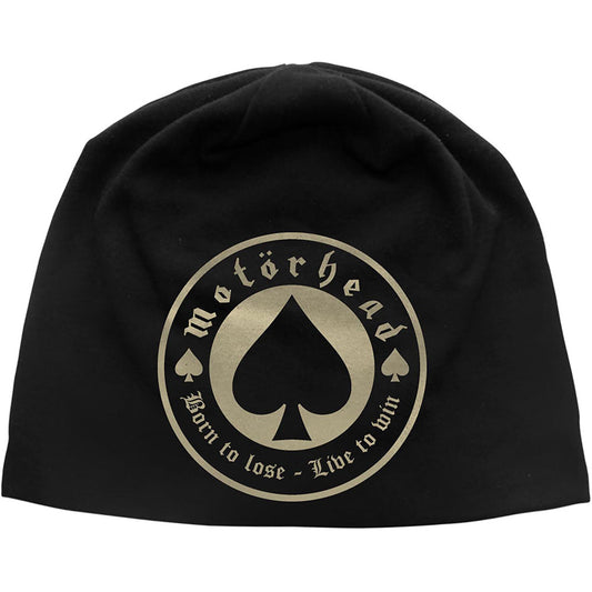 Motorhead Unisex Beanie Hat: Born to Lose Muts