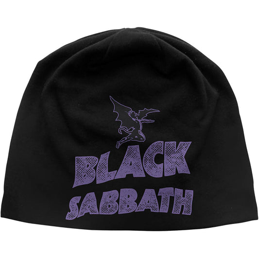 Black Sabbath Unisex Beanie Hat: Logo & Devil Muts