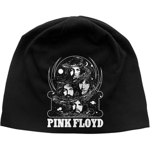 Pink Floyd Unisex Beanie Hat: Cosmic Faces Muts